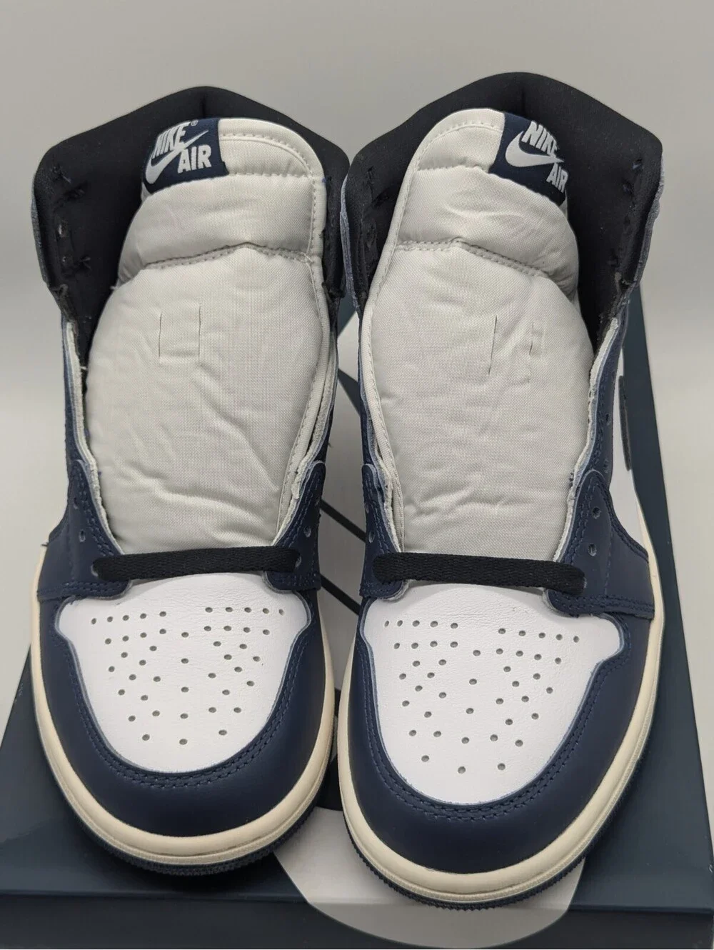 Nike Air Jordan 1 Retro High OG Mens Size 6.5 / Women's 8 Navy Blue DZ5485-401